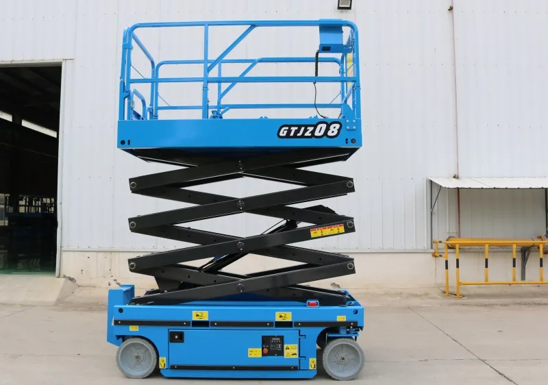 16 متر مقص منصة رفع الكهربائية ذاتية الدفع مقص رفع نمط جديد