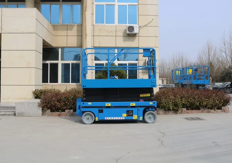 16 متر مقص منصة رفع الكهربائية ذاتية الدفع مقص رفع نمط جديد