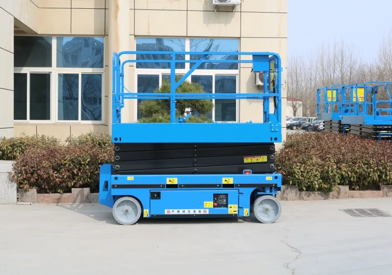 16 متر مقص منصة رفع الكهربائية ذاتية الدفع مقص رفع نمط جديد